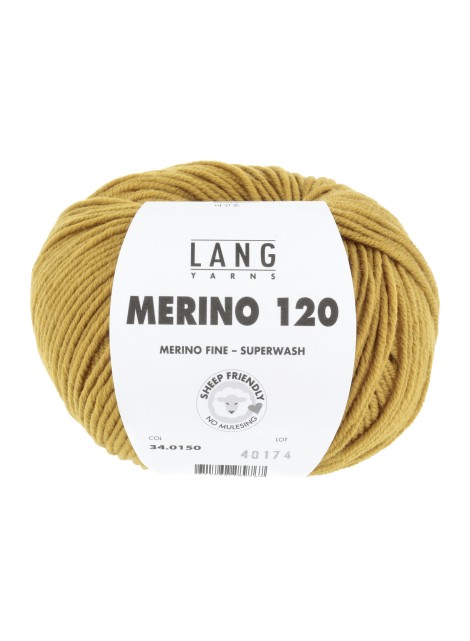 Lang Yarns Merino 120 Honey (34.0150)