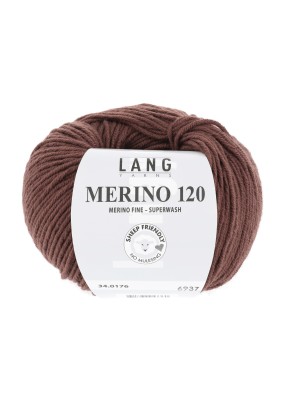 Lang Yarns Merino 120 Cognac (34.0176)