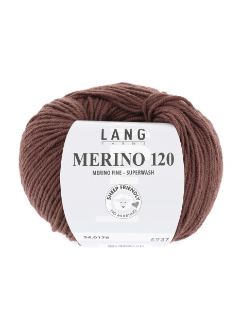 Lang Yarns Merino 120 Cognac (34.0176)