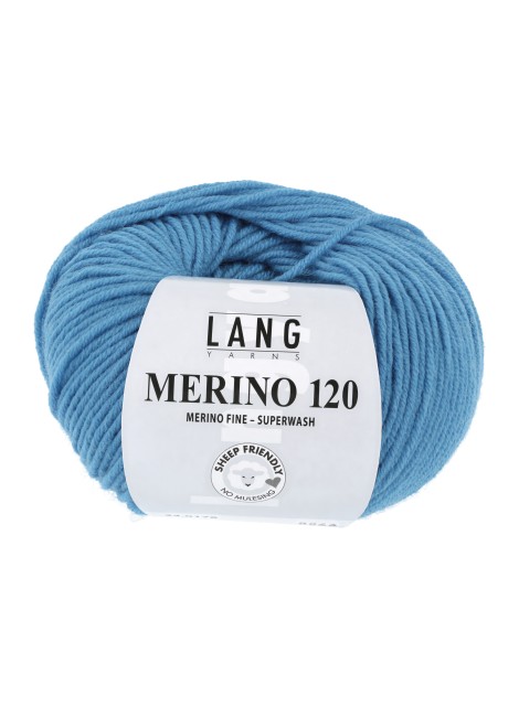 Lang Yarns Merino 120 Turquoise (34.0178)