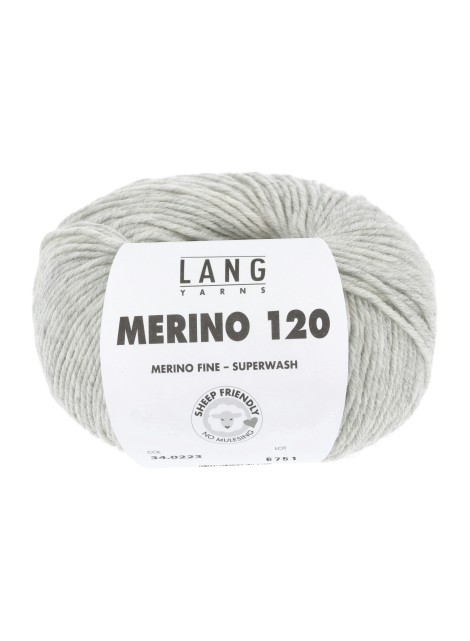 Lang Yarns Merino 120 Silver (34.0223)