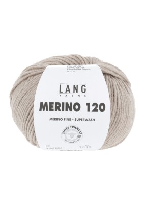 Lang Yarns Merino 120 Light Brown (34.0226)