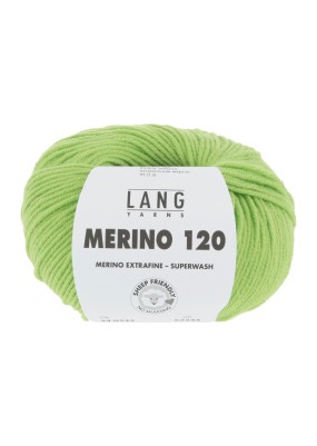 Lang Yarns Merino 120 Granny Smith (34.0244)