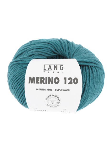 Lang Yarns Merino 120 Emerald (34.0272)