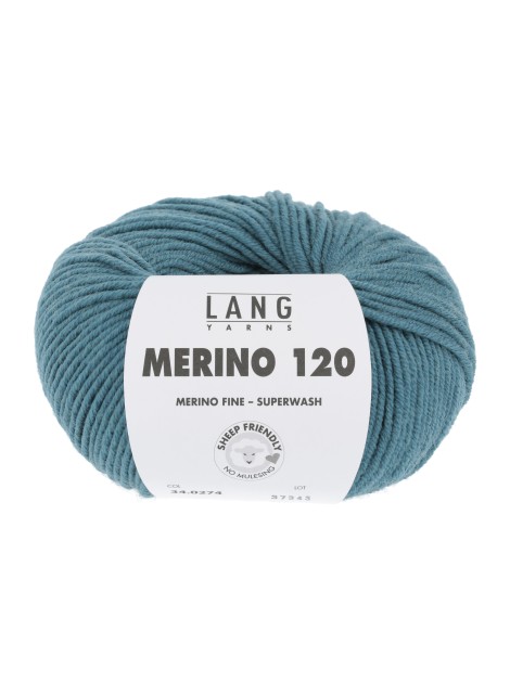 Lang Yarns Merino 120 Sage (34.0274)