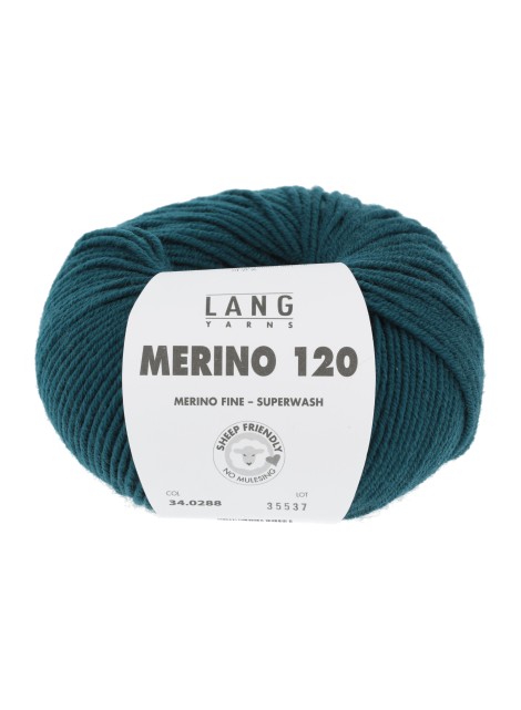 Lang Yarns Merino 120 Petrol (34.0288)