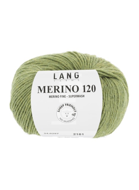 Lang Yarns Merino 120 Greengage (34.0297)