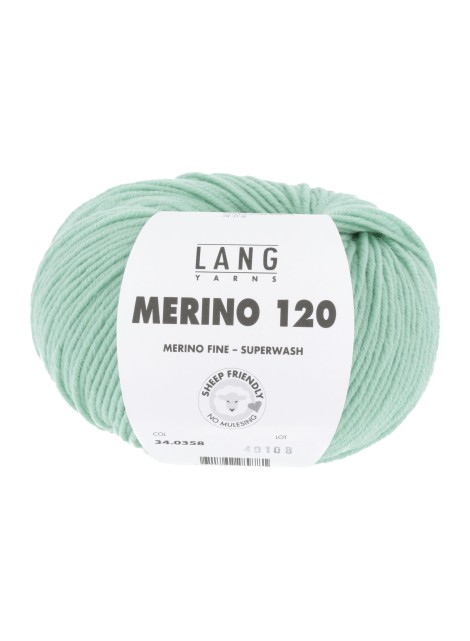 Lang Yarns Merino 120 Mint (34.0358)