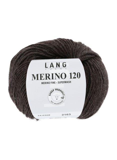 Lang Yarns Merino 120 Brown (34.0368)