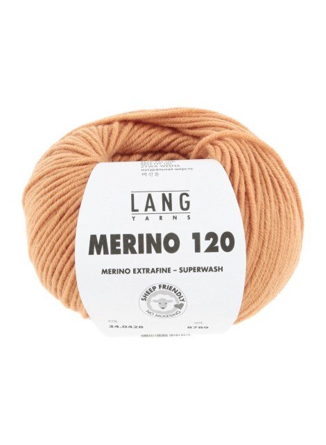 Lang Yarns Merino 120 Oak (34.0428)