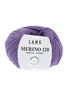 Lang Yarns Merino 120 Lila (34.0446)