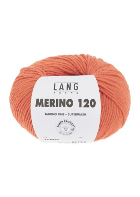 Lang Yarns Merino 120 Royal Orange (34.0459)