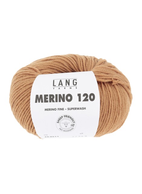 Lang Yarns Merino 120 Tangerine (34.0511)