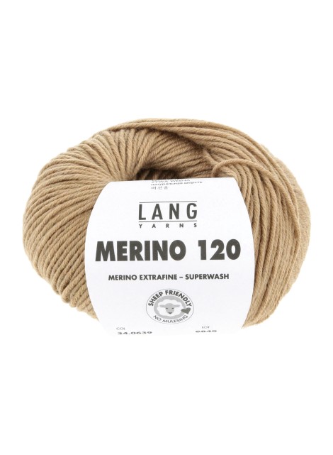 Lang Yarns Merino 120 Dark Camel (34.0639)