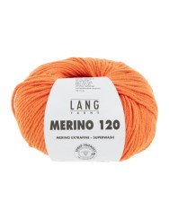 Lang Yarns Merino 120 Orange Neon (34.0659)