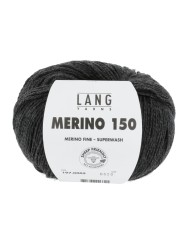 Lang Yarns Merino 150 Charcoal (0005)