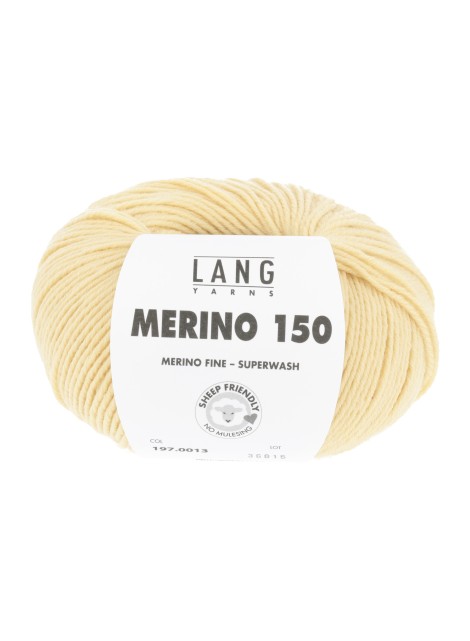 Lang Yarns Merino 150 Lemon (0013)