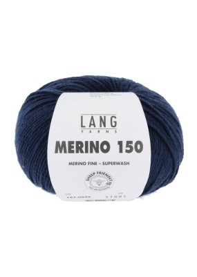 Lang Yarns Merino 150 Marine (0035)