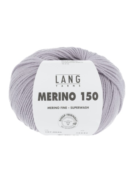 Lang Yarns Merino 150 Lilac Mist (0045)