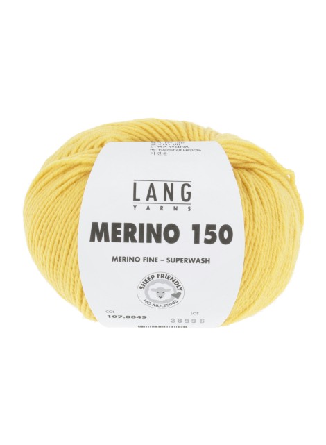 Lang Yarns Merino 150 Sunny (0049)