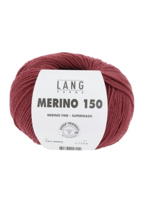 Lang Yarns Merino 150 Scarlet (0062)