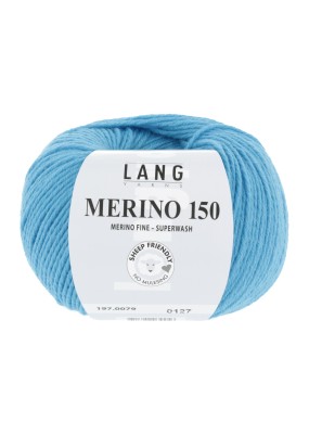 Lang Yarns Merino 150 Cyan (0079)