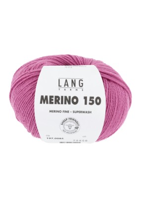 Lang Yarns Merino 150 Shocking Pink (0085)