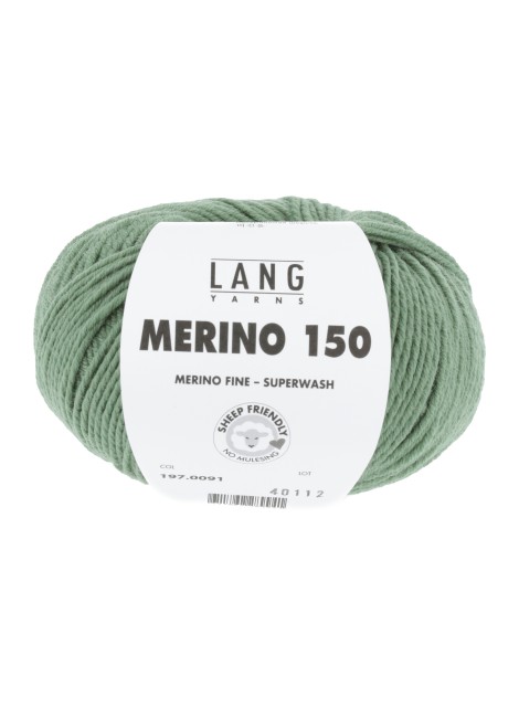 Lang Yarns Merino 150 Pine  (0091)