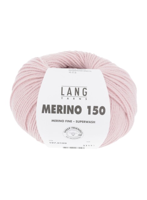 Lang Yarns Merino 150 Pale Rose (0109)