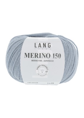 Lang Yarns Merino 150 Ice Blue (0123)