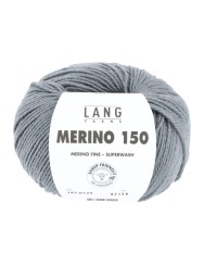 Lang Yarns Merino 150 Metal Grey (0124)