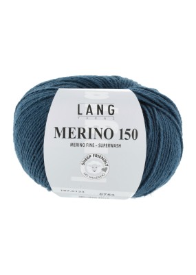 Lang Yarns Merino 150 Petrol (0133)