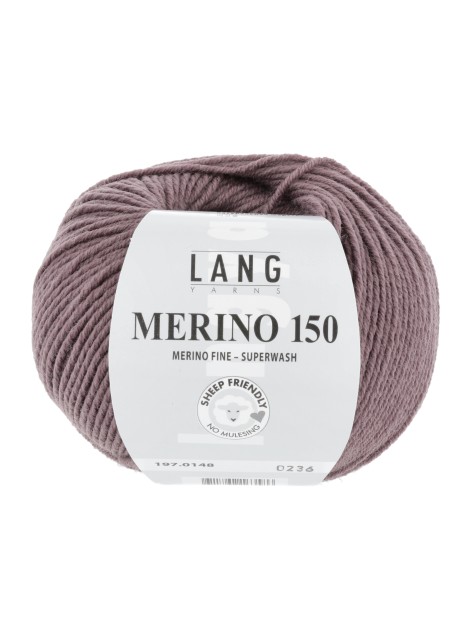 Lang Yarns Merino 150 Amarant (0148)