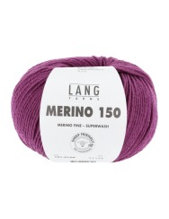 Lang Yarns Merino 150 Raspberry (0166)