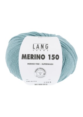 Lang Yarns Merino 150 Blue Turquoise (0172)