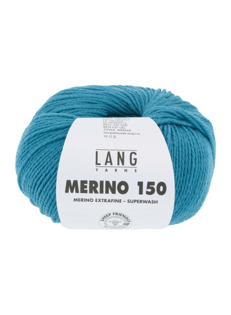 Lang Yarns Merino 150 Turquoise (0178)