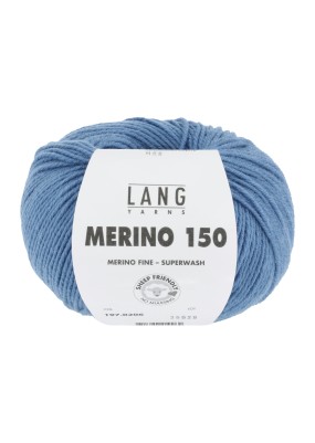 Lang Yarns Merino 150 Denim (0206)