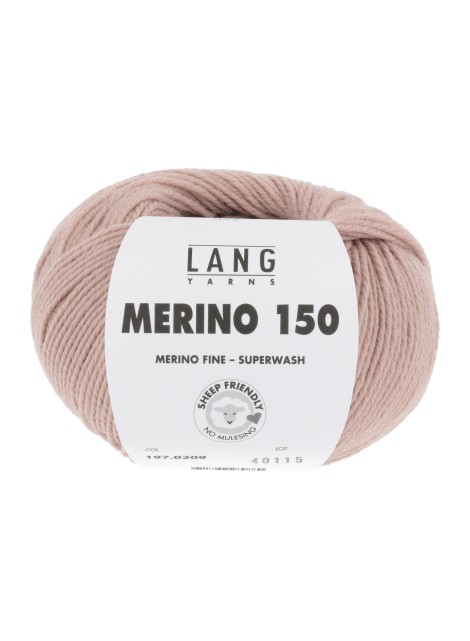 Lang Yarns Merino 150 Terra Pink (0209)