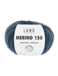 Lang Yarns Merino 150 Dark Blue (0233)