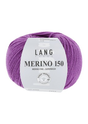 Lang Yarns Merino 150 Cerise (0266)