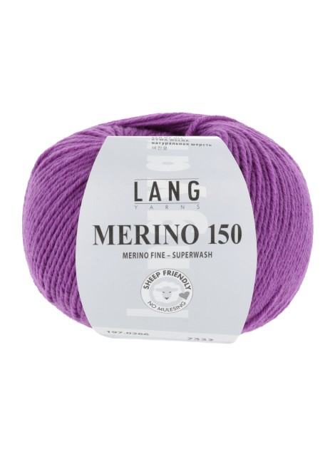 Lang Yarns Merino 150 Cerise (0266)