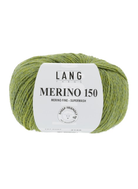 Lang Yarns Merino 150 Apple Green (0297)