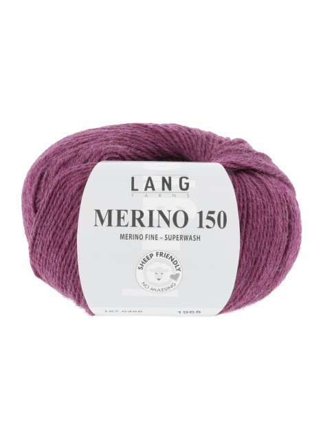 Lang Yarns Merino 150 Cyclame (0466)