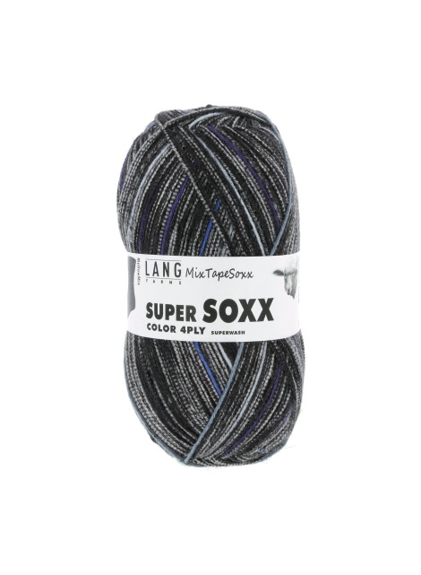 Lang Yarns Super Soxx Color 4 Ply MixTapeSoxx MellowMix (0452)