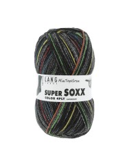 Lang Yarns Super Soxx Color 4 Ply MixTapeSoxx WorkoutMix (0455)