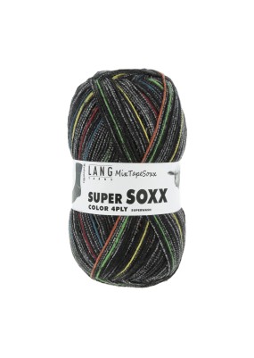 Lang Yarns Super Soxx Color 4 Ply MixTapeSoxx WorkoutMix (0455)