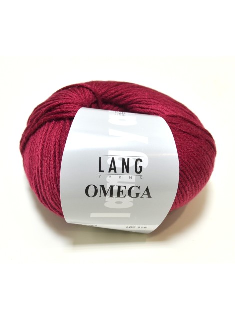 Lang Yarns Omega Bordeaux