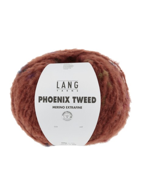 Lang Yarns Phoenix Tweed Merino Extrafine Copper (0015)