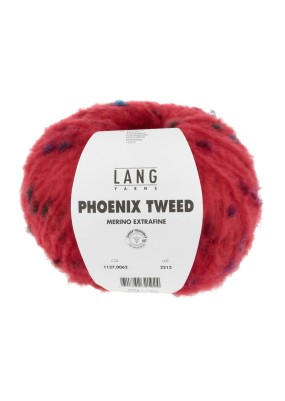 Lang Yarns Phoenix Tweed Merino Extrafine Red (0062)