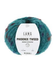 Lang Yarns Phoenix Tweed Merino Extrafine Petrol (0088)